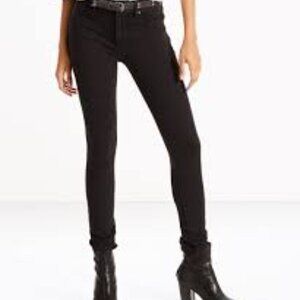 NWT Levi's 721 Skinny Women's Black Jeans Size 28/30